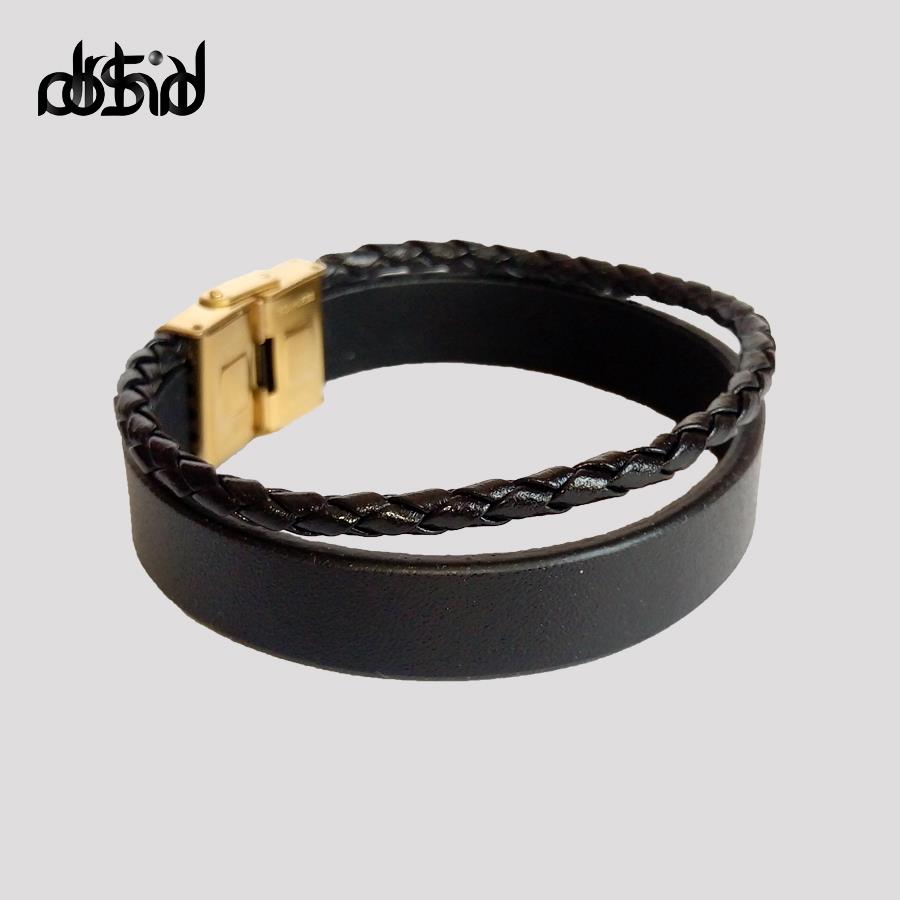 خصوصیات بی نظیر دستبند چرمی دو ردیفه کلاسیک را بدانید! 